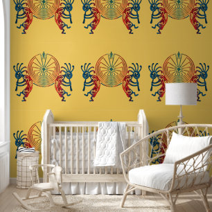 Kokopelli Duo - Man In The Maze - Symbols 1 Wallpaper