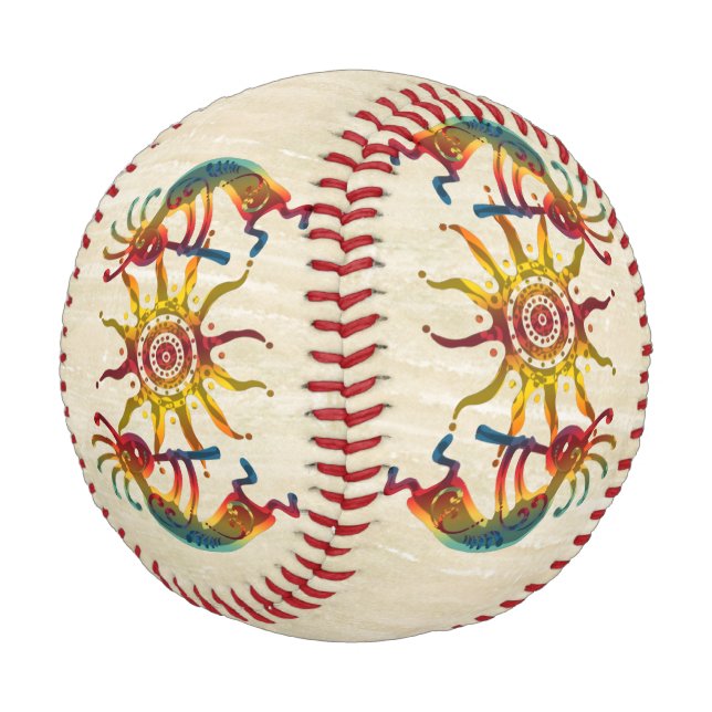 KOKOPELLI DUO SUN + your backgr. & ideas Baseball (Angled)