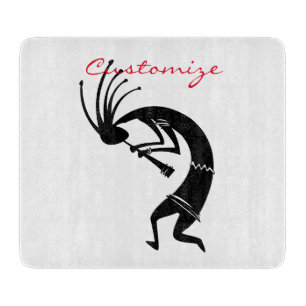 Kokopelli flute player Thunder_Cove Cutting Board