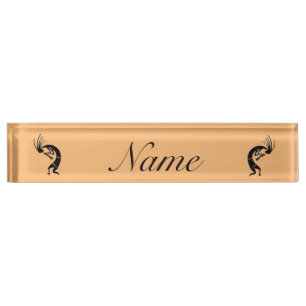 Kokopelli flute player Thunder_Cove Nameplate