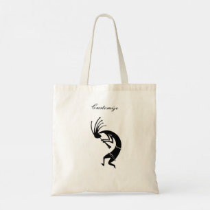 Kokopelli flute player Thunder_Cove Tote Bag