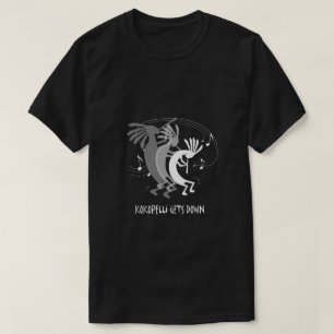 Kokopelli Gets Down Black Basic T T-Shirt
