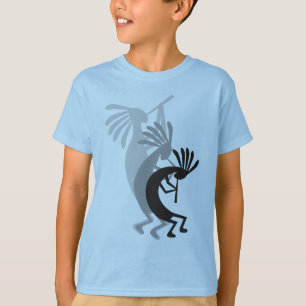 Kokopelli Gets Down Kids Tshirt