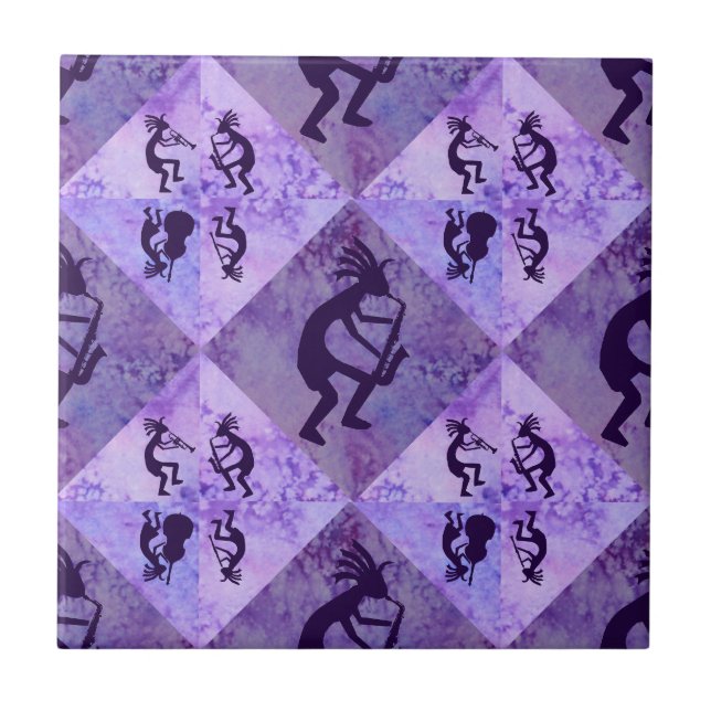 Kokopelli Jazz Quartet Featuring the Sax Tile (Front)