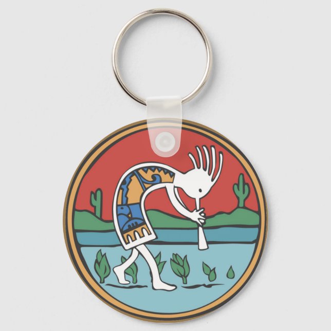 Kokopelli Key Ring (Front)