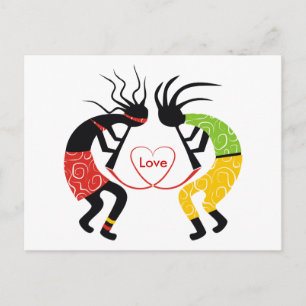 Kokopelli Love Postcards