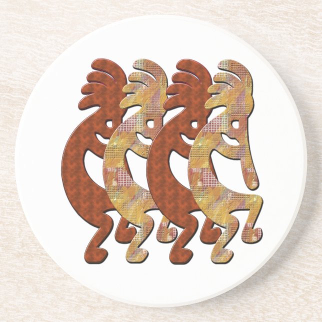Kokopelli March Coaster (Front)