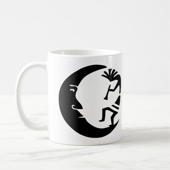 Kokopelli Moon Coffee Mug (Left)
