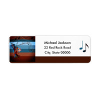 Kokopelli Music Return Address Label