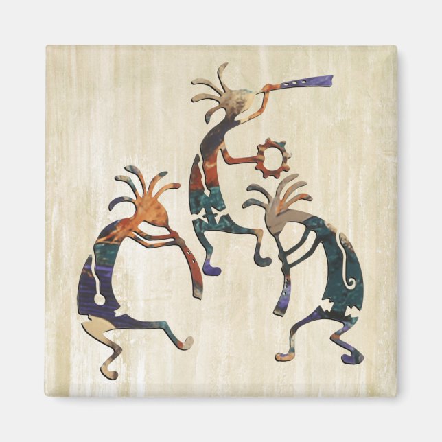 KOKOPELLI musician trio + your ideas Magnet (Front)