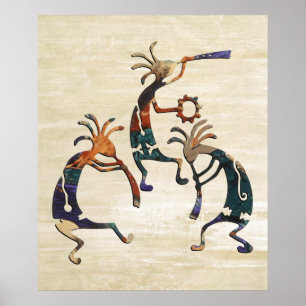 KOKOPELLI musician trio + your ideas Poster