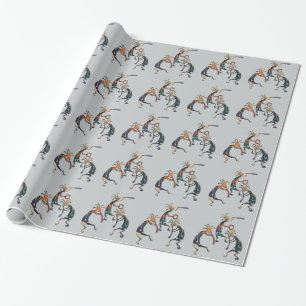 KOKOPELLI musician trio + your ideas Wrapping Paper
