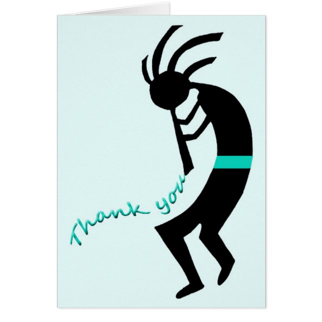 Kokopelli -- Native American Flute Player (Front)