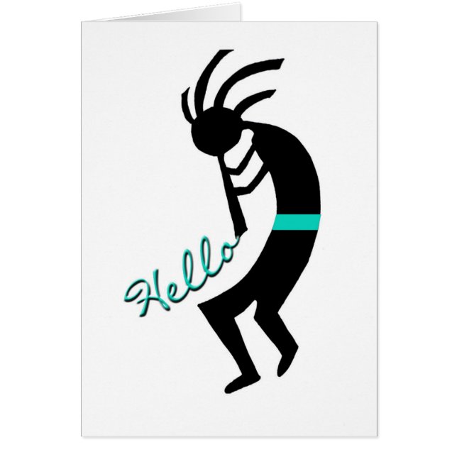 Kokopelli -- Native American Flute Player (Front)