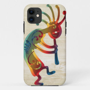 KOKOPELLI ornaments + your ideas iPhone 11 Case