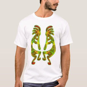 Kokopelli Rock Art: Modern Kokopelli T-Shirt