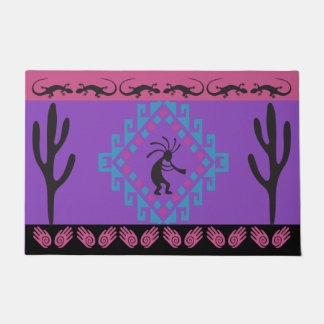 Kokopelli Southwest Doormat