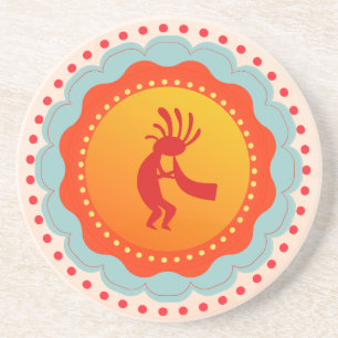 Kokopelli Southwest Inspired Coaster