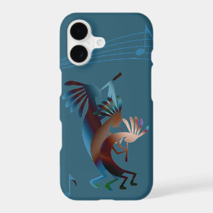 Kokopelli Southwest Music Teal