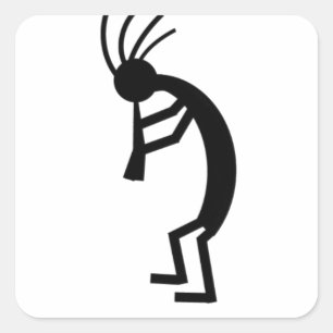 Kokopelli Square Sticker