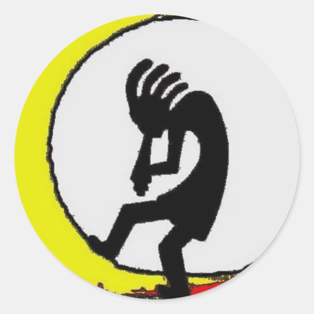 kokopelli sticker (Front)