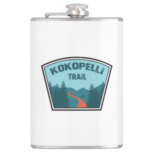 Kokopelli Trail Hip Flask