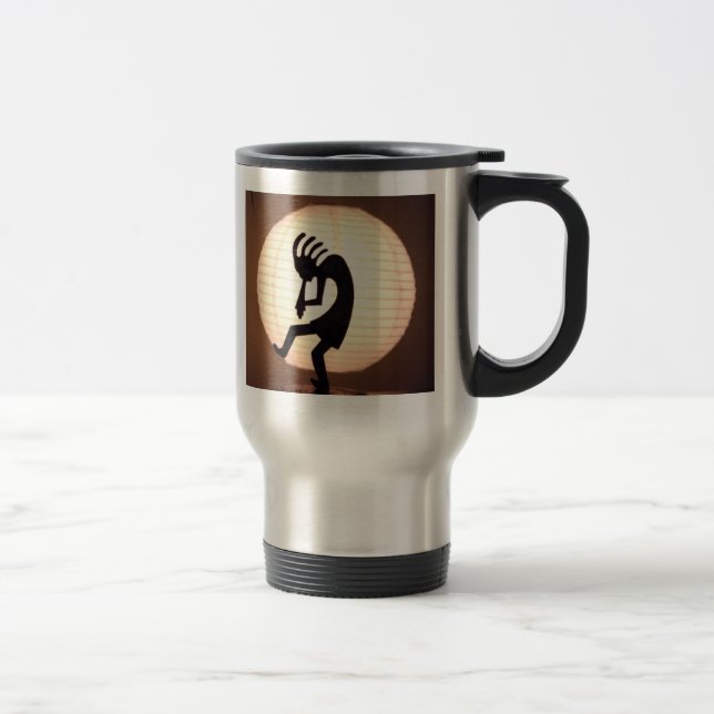 Kokopelli travel mug (Right)