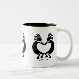 Kokopelli Two-Tone Coffee Mug