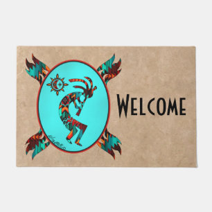 Kokopelli Welcome Doormat