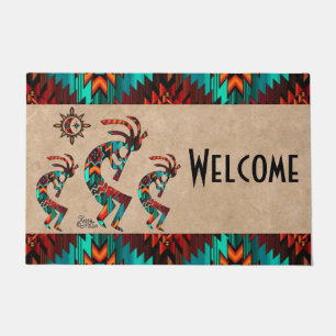 Kokopelli Welcome Doormat