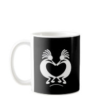 Kokopelli with heart