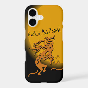 Kokopelli With Musical Notes Artwork