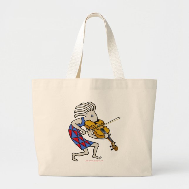Kokovioli Large Tote Bag (Front)