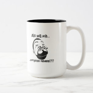 Koksmann am Morgen Two-Tone Coffee Mug
