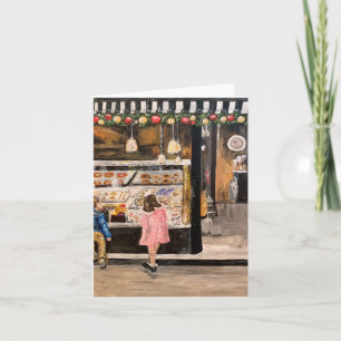 "Kolache at Christmas" painting by Therese Kramer Card