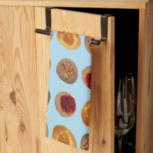 Kolache Trio kitchen towel