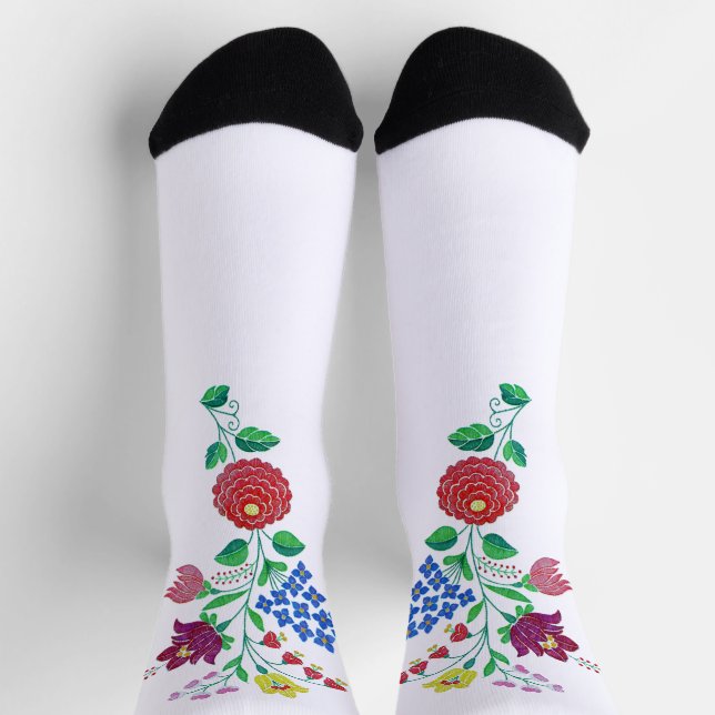 Kolacsai Flower Stem  Socks (Top)
