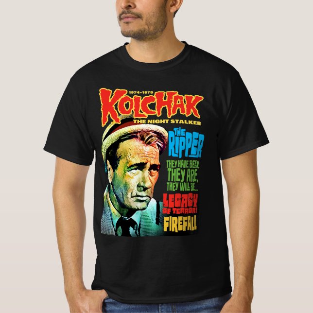 Kolchak The Night Stalker, style 3 by HomeStudio T-Shirt (Front)