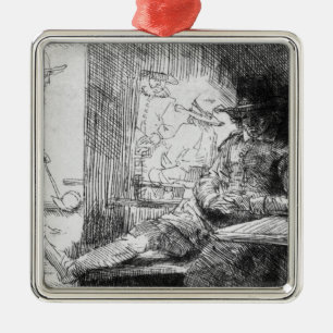 Kolf game, 1654 metal tree decoration