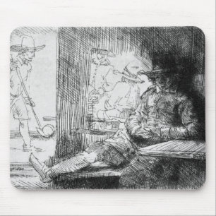 Kolf game, 1654 mouse pad