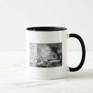 Kolf game, 1654 mug