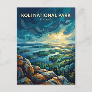 Koli National Park Finland Postcard