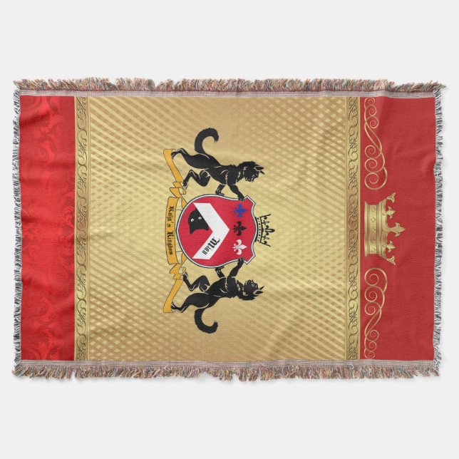 Kolja's Kingdom Royal Throw Blanket! Blanket (Front)