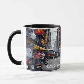Kolkata, India downtown Keepsake Souvenir Mug