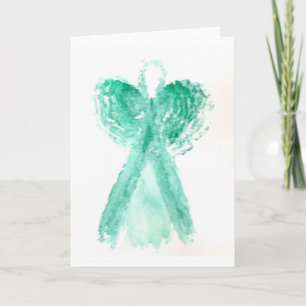 Kolleen's Teal Angel 2 Card