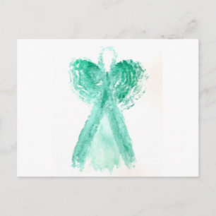 Kolleen's Teal Angel 2 Postcard