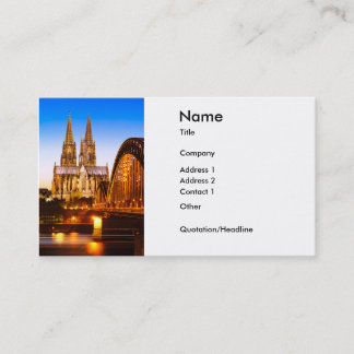 Köln 03A Business Card
