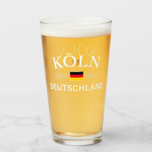 Koln (Cologne) Deutschland Coordinates German Glass