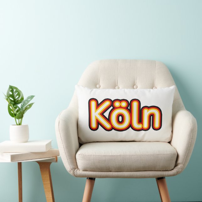 Köln Deutschland Germany Lumbar Cushion (Chair)