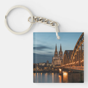 Köln Germany Poster Key Ring